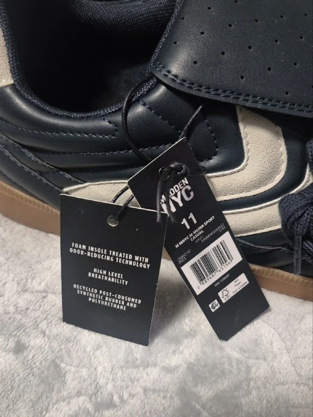 Madden NYC Men's Navy Sport Casual Shoe